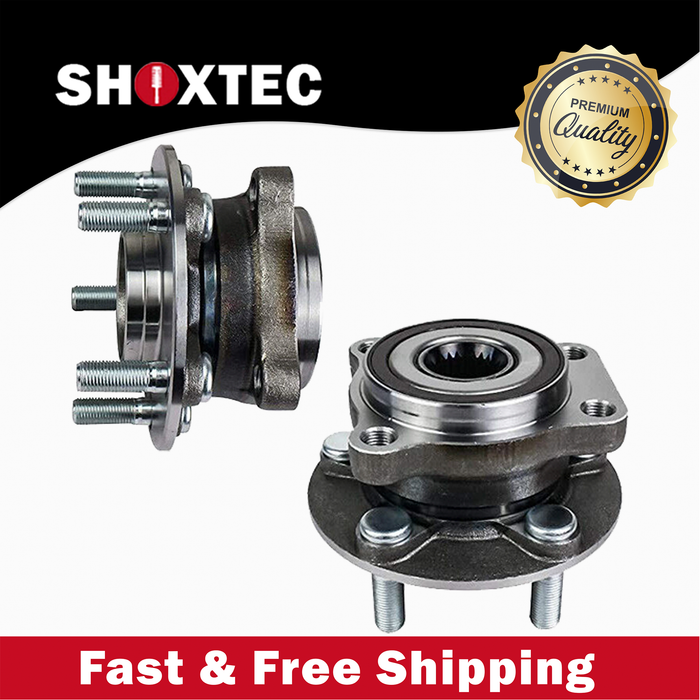 Shoxtec Front Wheel Bearing Hub Assembly Replacement for 2009-2013-2014 Subaru Forester 2008-2014 Subaru Impreza 2013-2014 Subaru WRX 2013-2014 Subaru XV Crosstrek Repl. no 513303