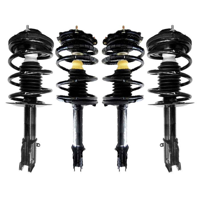 Shoxtec Full Set Complete Struts Assembly for 1995 - 1999 Dodge Neon; Plymouth Neon Coil Spring Shock Absorber Repl. part no. 171960 171959