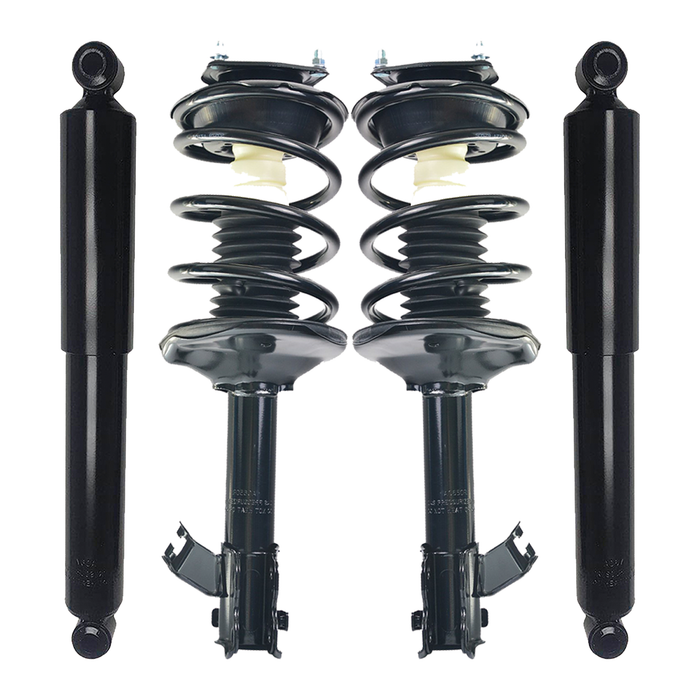 Shoxtec Full Set Complete Strut Assembly Replacement for 1999-2002 Mercury Villager; 1999-2002 Nissan Quest Repl No. 11434 11433 37098