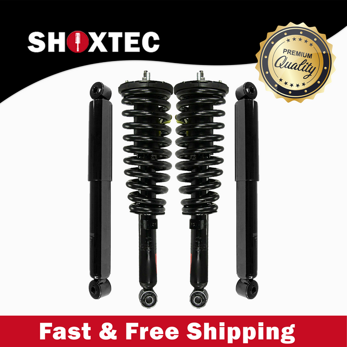 Shoxtec Full Set Complete Strut Assembly Replacement for 2003-2006 Kia Sorento RWD Repl No. 171110 171109 37281