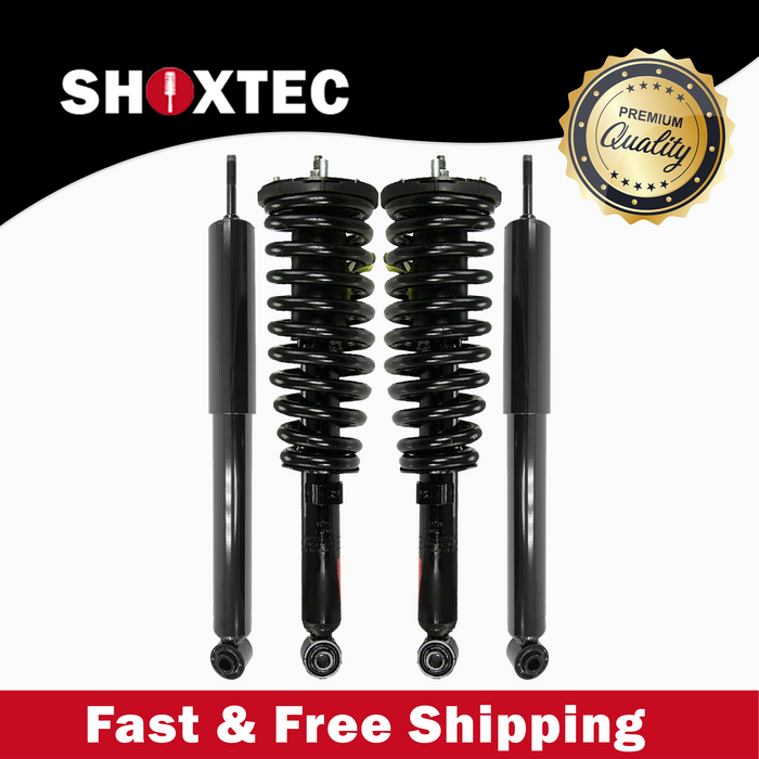 Shoxtec Full Set Complete Strut Assembly Replacement for 2007-2009 Kia Sorento RWD Repl Part No. 171110 171109 37323