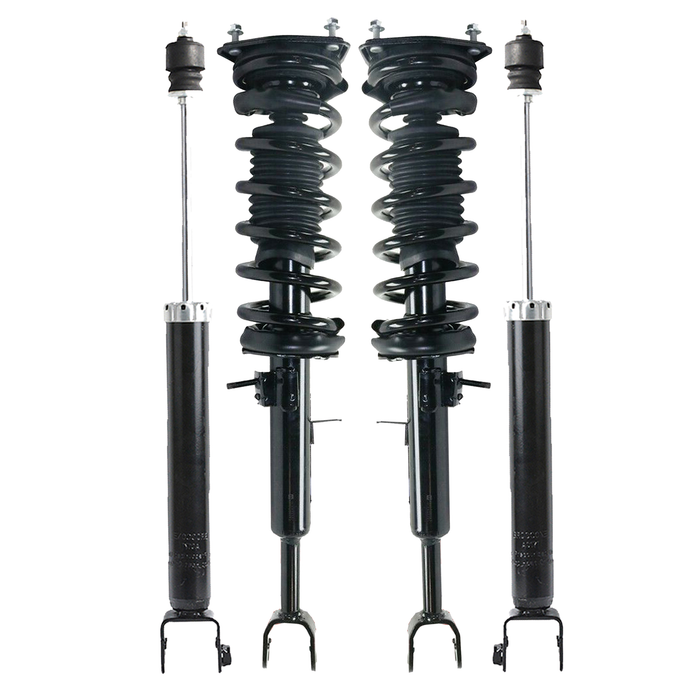 Shoxtec Full Set Complete Strut Assembly Replacement for 2003-2006 Infiniti G35 Coupe RWD 3.5L without Sport Suspension Repl Part No. 171117 171116 5631