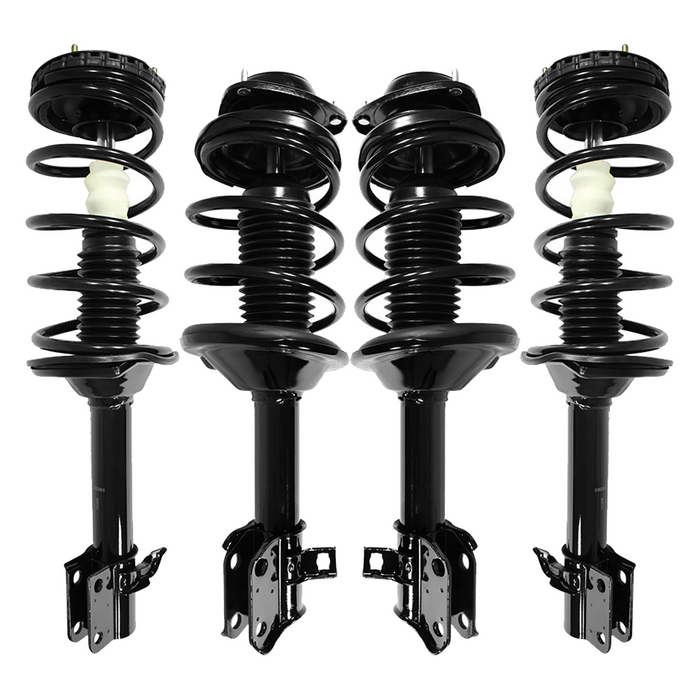 Shoxtec Full Set Complete Strut Assembly Replacement for 1998-2000 Subaru Forester Manual Transmission without Automatic Rear Air Leveling System Repl Part No. 171413 171412 171411 171410