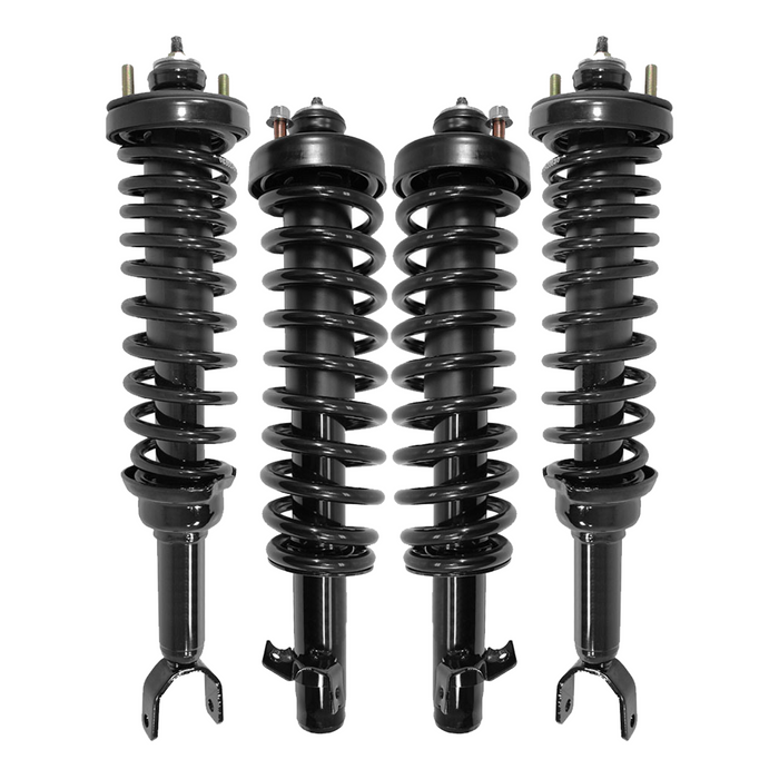 Shoxtec Full Set Complete Strut Assembly Replacement for 1992 1993 1994 1995 Honda Civic Repl Part No. 171946 171945 171266