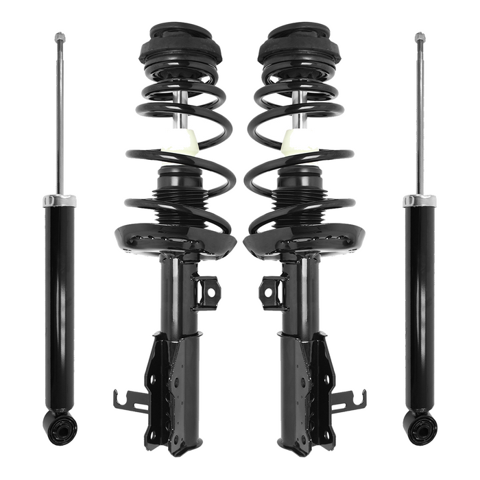 Shoxtec Full Set Complete Strut Assembly Replacement for 2011-2016 Buick Regal 2.0L L4 FWD w/O Active Suspension; 2012-2016 Buick Regal 2.4L L4 w/O Active Suspension Repl Part No. 172184 172183 5662