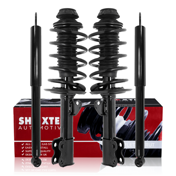 Shoxtec Full Set Complete Strut Assembly Replacement for 2012 2013 2014 2015 Toyota Prius C Repl Part No. 172289 172288 5624