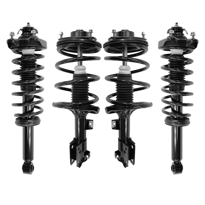 Shoxtec Full Set Complete Strut Assembly Replacement for 2004-2011 Mitsubishi Galant submodels DE, ES, SE Repl Part No. 172348 172347 172397