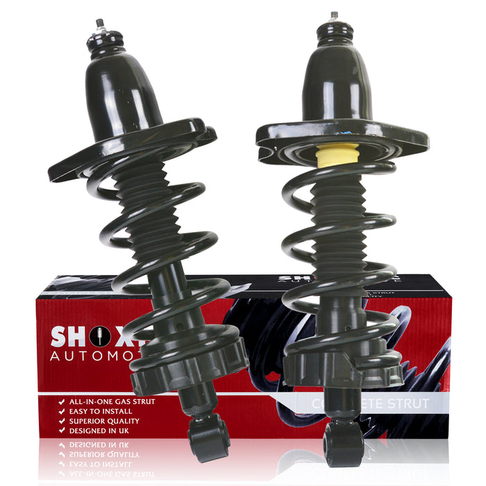 Shoxtec Rear Complete Strut Assembly Replacement for 2006-2014 Honda Ridgeline Coil Spring Shock Absorber Repl. Part No.172398L 172398R