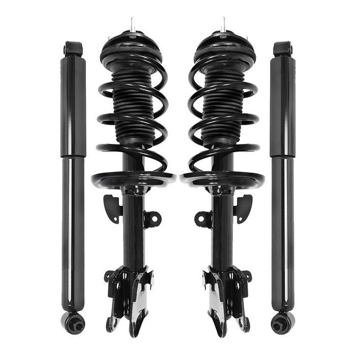 Shoxtec Full Set Complete Strut Assembly Replacement for 2007-2013 Acura MDX; without Electronic Adjustable Suspension Repl Part No. 172434 172433 37309