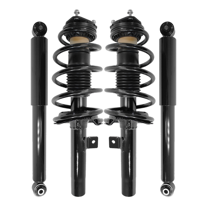 Shoxtec Full Set Complete Strut Assembly Replacement for 2010 2011 2012 2013 Ford Transit Connect Repl Part No. 172479 37311