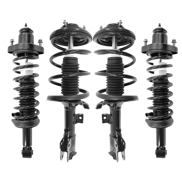 Shoxtec Full Set Complete Strut Assembly Replacement for 2008 2009 2010 Mitsubishi Lancer GTS Automatic & Manual transmission Repl Part No. 172505 172504 172508