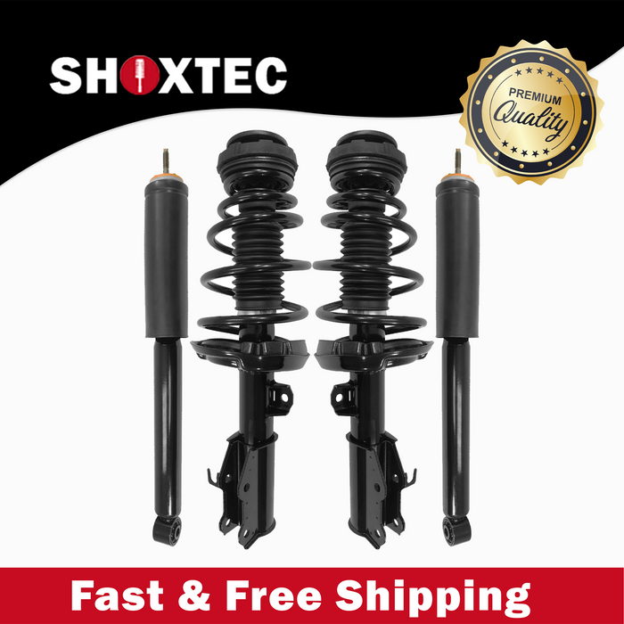 Shoxtec Full Set Complete Strut Assembly Replacement for 2012-2016 Buick LaCrosse AWD; without Performance Package; without Electronic Adjustable Suspension Repl Part No. 172516 172515 5647