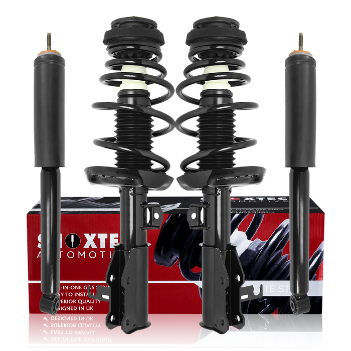 Shoxtec Full Set Complete Strut Assembly Replacement for 2011-2015 Buick LaCrosse FWD 2.4L L4;without Performance Package; Except Electronic Adjustable Suspension Repl Part No. 172528 172529 5647