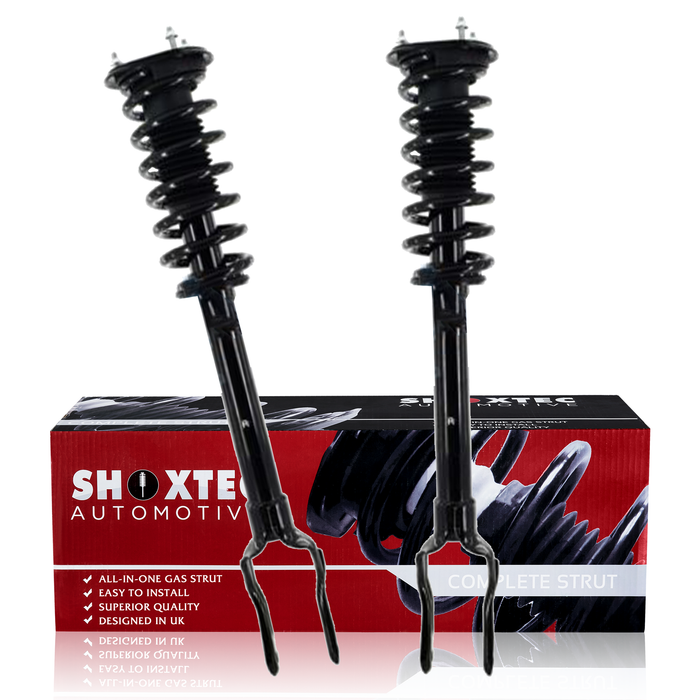 Shoxtec Reemplazo completo del conjunto de puntales delanteros para amortiguador de resorte helicoidal Dodge Durango 2011-2015 Repl. número de pieza 172546L 172546R