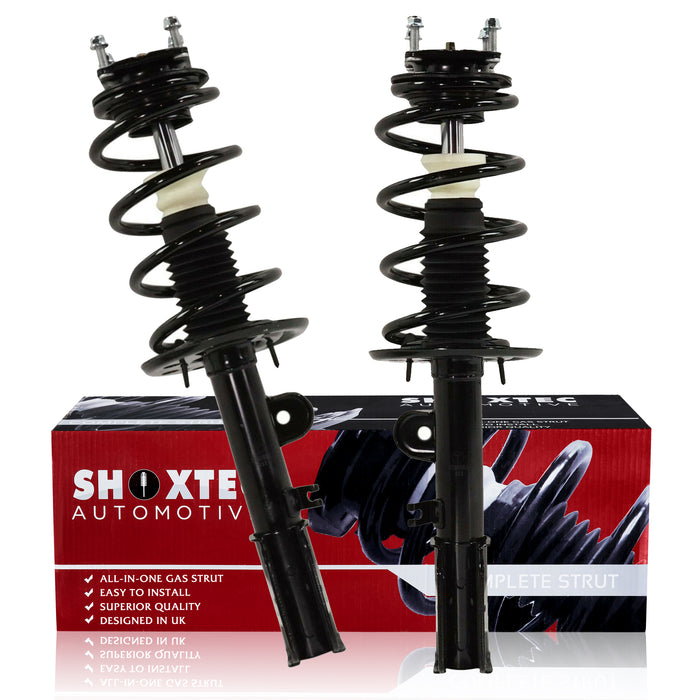 Shoxtec Front Complete Struts Assembly Replacement for 2011 - 2013 Ford Explorer Coil Spring Shock Absorber Repl. part no 172621 172620