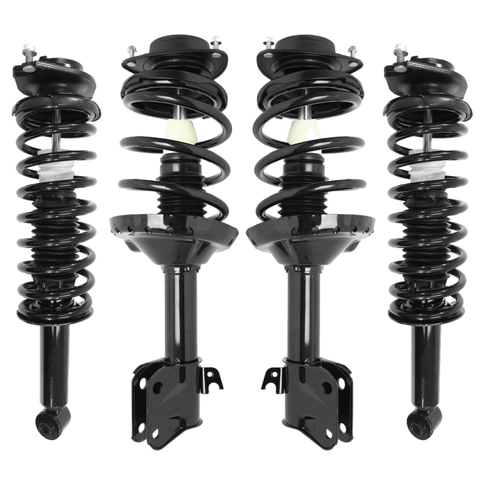 Shoxtec Full Set Complete Strut Assembly Replacement for 2009-2013 Subaru Forester; Naturally Aspirated Repl Part No. 172679 172678 172695