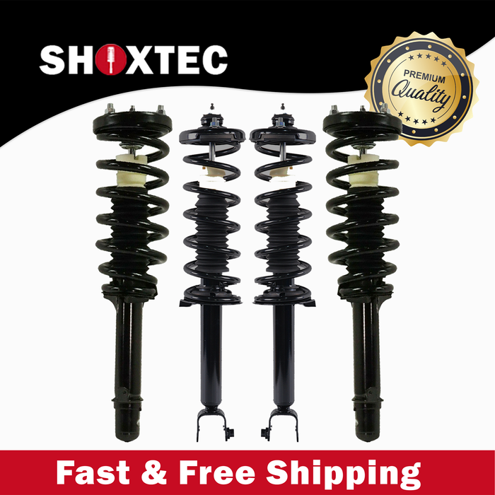 Shoxtec Full Set Complete Strut Assembly Replacement for 2009-2012 Acura TSX 2.4L I4/3.5L V6 Repl No. 172694 172693 172692LR