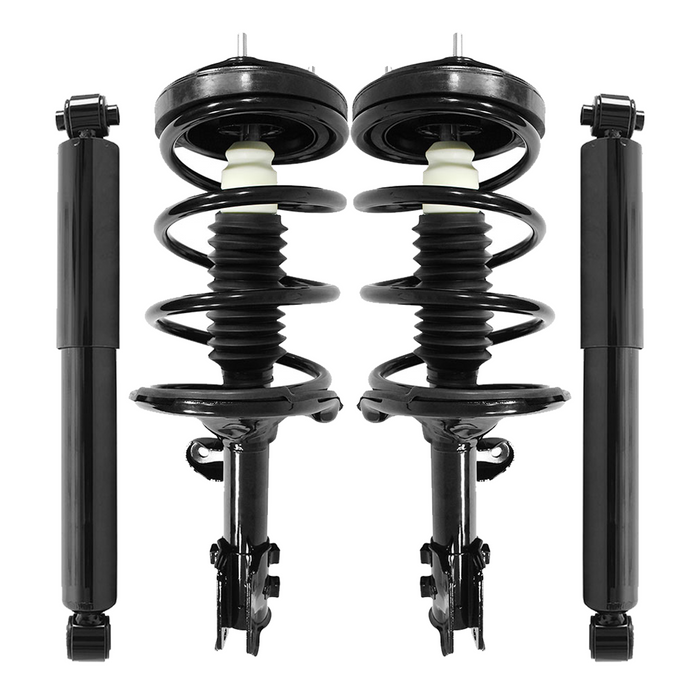 Shoxtec Full Set Complete Strut Assembly Replacement for 2007-2008 Hyundai Entourage; 2006-2012 Kia Sedona Repl No. 172918 172917 37307