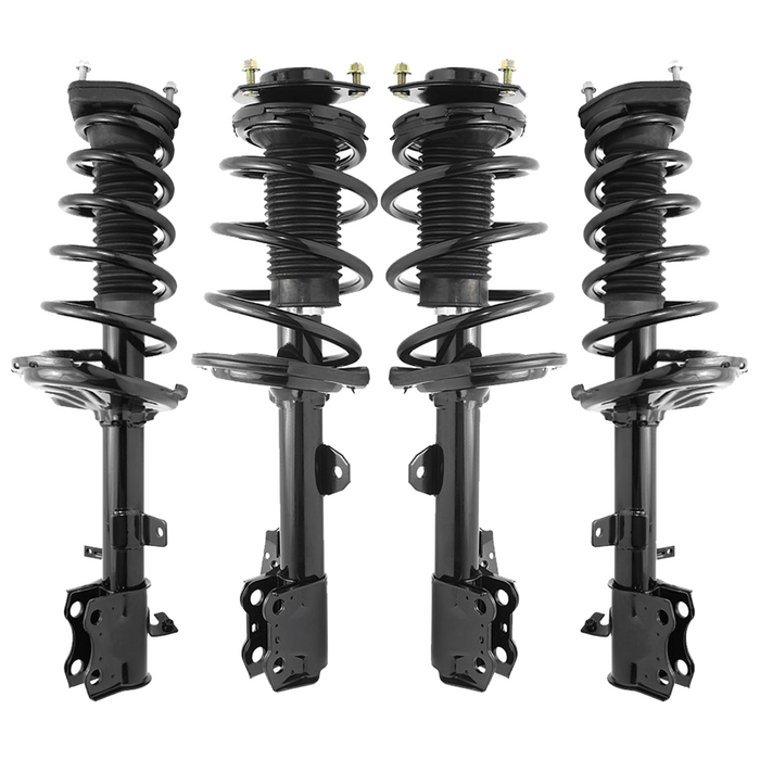 Shoxtec Full Set Complete Strut Assembly Replacement for 2009-2012 Toyota Venza AWD Only Repl Part No. 172963 172962 172965 172964