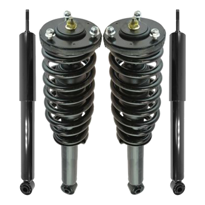 Shoxtec Full Set Complete Strut Assembly Replacement for 2007-2009 Kia Sorento 4WD Repl Part No. 271110 271109 37323