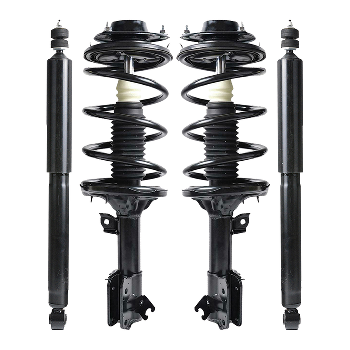 Shoxtec Full Set Complete Strut Assembly Replacement for 2003-2006 Hyundai Santa Fe 3.5L V6 Repl No. 271436 271435 37237