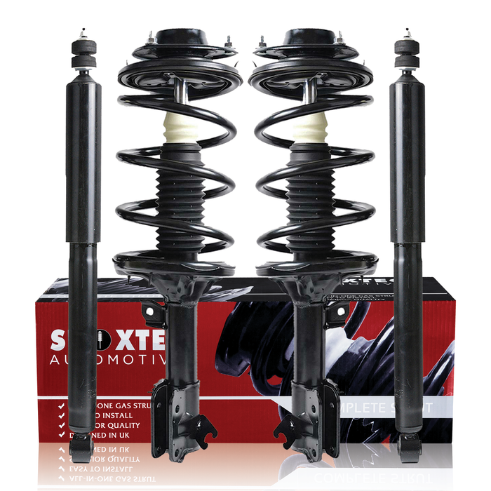 Shoxtec Full Set Complete Strut Assembly Replacement for 2003-2006 Hyundai Santa Fe 3.5L V6 Repl No. 271436 271435 37237