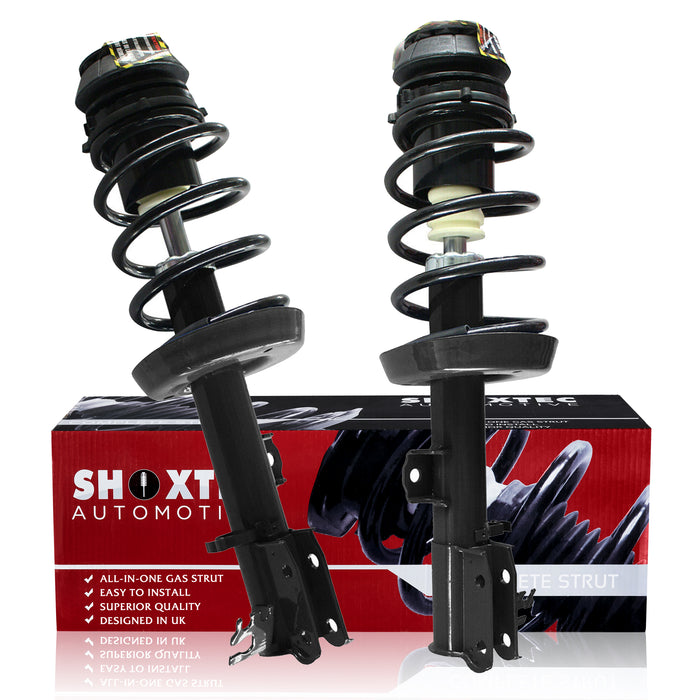 Puntales delanteros completos Shoxtec para Saturn L300 2001-2005 2000 Saturn LS2; 2000 Saturno LW2; 2001-2003 Saturn LW300 Amortiguador Repl. 271556 y 271555