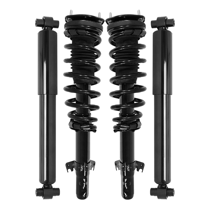 Shoxtec Full Set Complete Strut Assembly Replacement for 2006-2009 Ford Fusion 2.3L L4; 2003-2008 Mazda 6 S; 2006-2009 Mercury Milan Repl Part No. 272261 5784