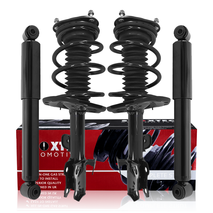 Shoxtec Full Set Complete Strut Assembly Replacement for 2006-2012 Toyota RAV4 3.L V6 Repl Part No. 272276 272275 37289