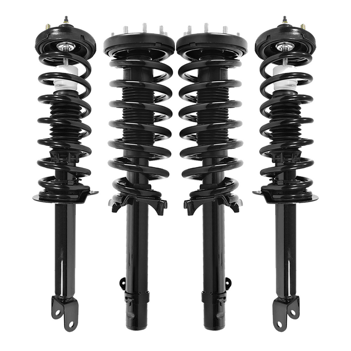 Shoxtec Full Set Complete Strut Assembly Replacement for 2008-2012 Honda Accord 3.5L V6 Sedan Repl No. 272562L 272562R 172563