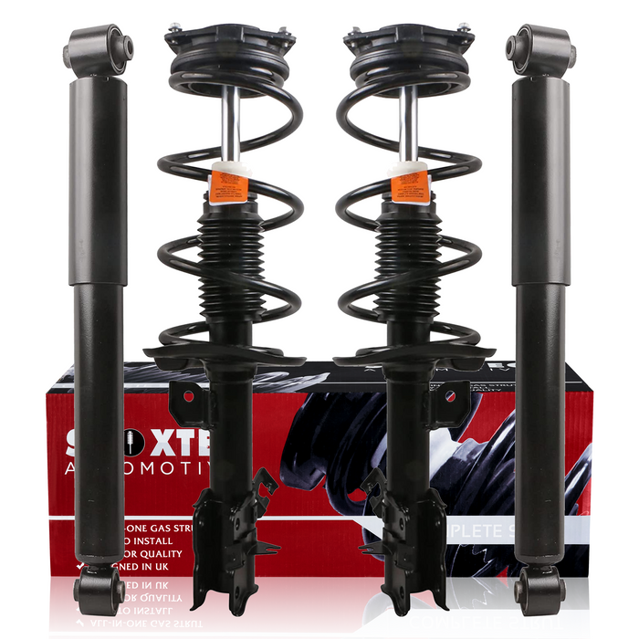 Shoxtec Full Set Complete Strut Assembly Replacement for 2008-2012 Nissan Rogue All Wheel Drive Only Repl Part No. 272609 272608 37328