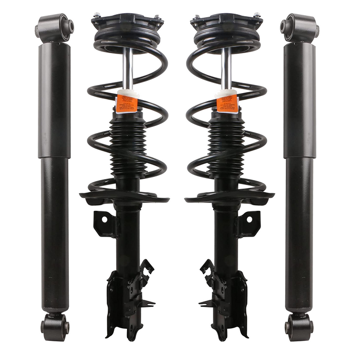 Shoxtec Full Set Complete Strut Assembly Replacement for 2008-2012 Nissan Rogue All Wheel Drive Only Repl Part No. 272609 272608 37328