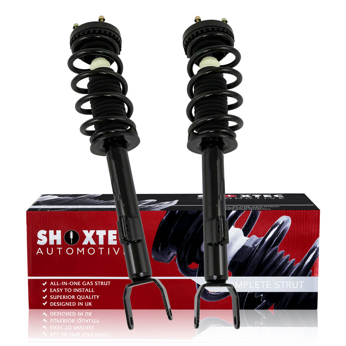 Shoxtec Front Complete Struts Assembly Replacement for 2012 - 2019 Dodge Challenger 2011 - 2017 Dodge Charger 2012 - 2019 Chrysler 300 Coil Spring Shock Absorber Repl. part no 272665