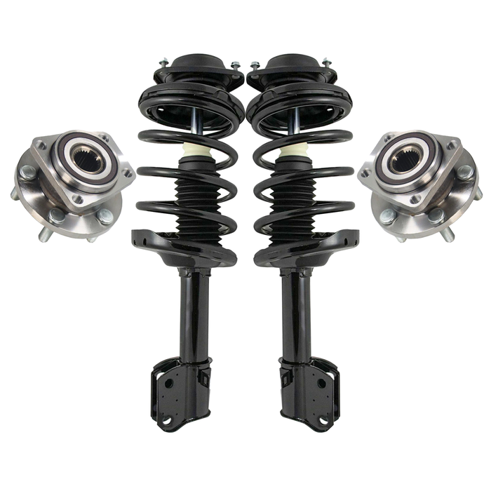 Shoxtec Front Struts Wheel Bearing Hubs Set Replacement for 2010 - 2012 Subaru Outback Repl. Part No. 272687 272686 513220