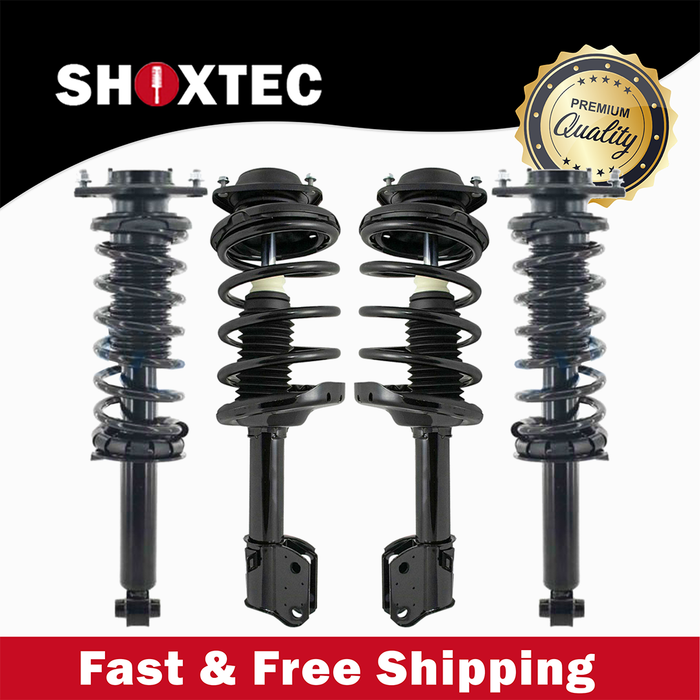 Shoxtec Full Set Complete Strut Assembly Replacement for 2010-2012 Subaru Outback 2.5i, 2.5i Limited,2.5i Premium Premium,2.5i Premium Sport Repl. Part No. 272687 272686 172691