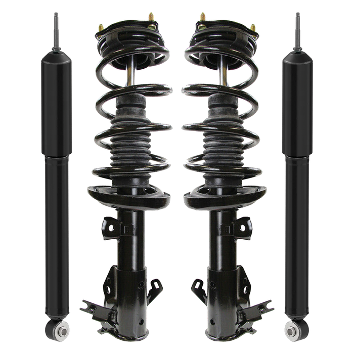 Shoxtec Full Set Complete Strut Assembly Replacement for 2013-2015 Honda Civic Sedan LX; EX; DX; HF; EX-L; HF; SE Repl No. 272926 272925 5698