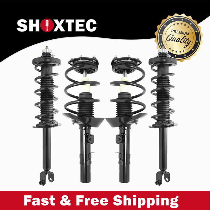 Shoxtec Full Set Complete Strut Assembly Replacement for 2016-2017 Honda Accord 3.5L V6 ONLY Repl Part No. 272971 272970 172984