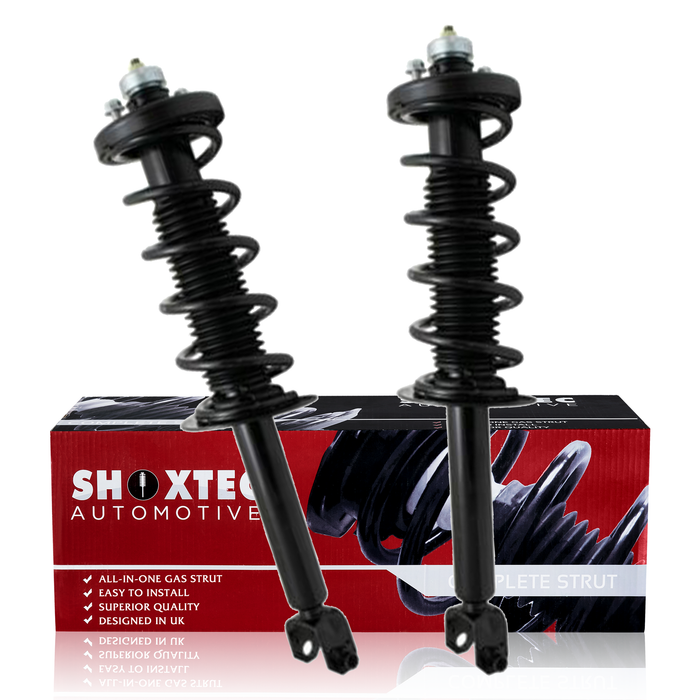 Shoxtec Rear Complete Struts Replacement for 2013 - 2015 Honda Accord Coil Spring Assembly Shock Absorber Repl. Part No.272984