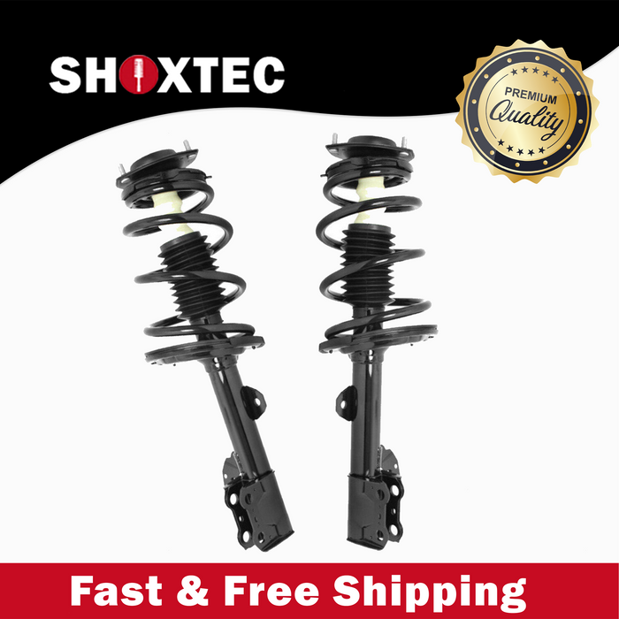 Shoxtec Front Complete Strut Assembly Replacement for 2011-2013 Toyota Highlander 3.5L V6; Hybrid, Base, Hybrid Limited, SE, Limited Repl No. 3333393LR