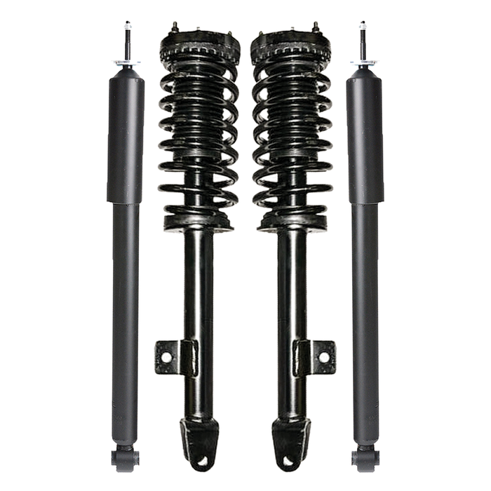 Shoxtec Full Set Complete Strut Assembly Replacement for 2005-2010 Chrysler 300 RWD 6.1L V8; C, SRT8; without Performance Suspension; without Self-Leveling Suspension Repl No. 372408 5797