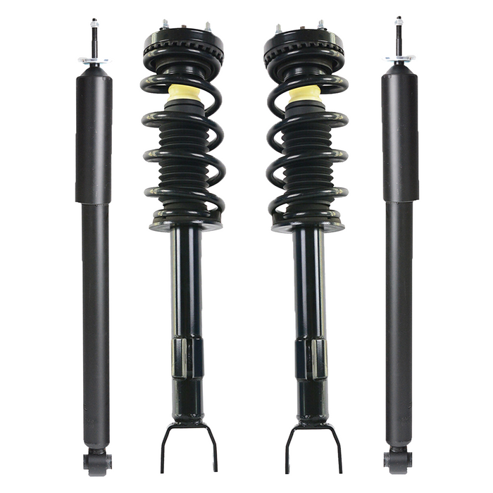 Shoxtec Full Set Complete Strut Shock Absorbers Replacement for 2011 Dodge Challenger; Replacement for 2011 Dodge Charger; RWD Only Replacement for 2014-2019 Dodge Charger; RWD Only