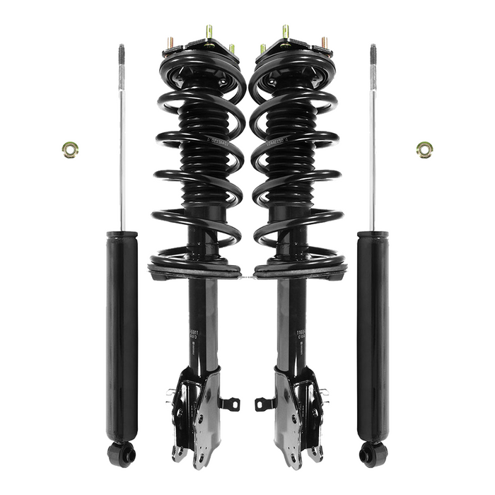 Shoxtec Full Set Complete Strut Assembly Replacement for 2007 2008 2009 Mazda CX-7 Repl Part No. 11683 11684 37313