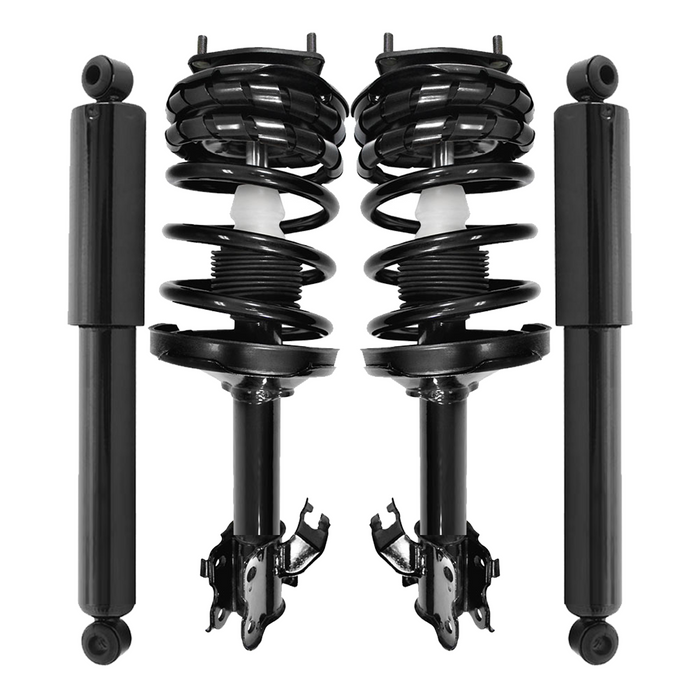 Shoxtec Full Set Complete Strut Assembly Replacement for 1993-1998 Nissan Quest; 1993-1998 Mercury Villager Repl Part No. 171901 171900 37098