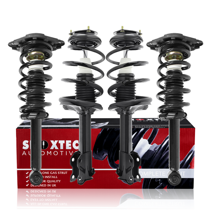 Shoxtec Full Set Complete Strut Assembly Replacement for 2000-2001 Nissan Sentra Exlcudes SSE-R & SE-R Spec V Models Repl No. 11575 11576 171312