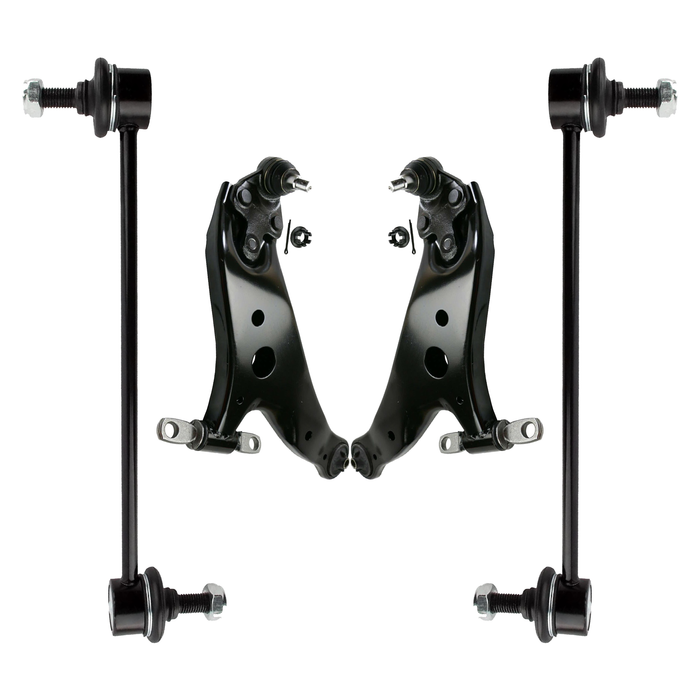 Shoxtec 4pc Suspension Kit Replacement for 2008-2019 Toyota Highlander; 2010-2022 Lexus RX350; 2009-2016 Toyota Venza Includes 2 Sway Bars 2 Lower Control Arms and Ball Joints Assembly