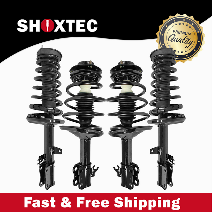 Shoxtec Full Set Complete Strut Assembly Replacement for 1992-1996 Toyota Camry 2.2L L4 Sedan & Coupe Only Repl Part No. 171980 171979 171957 171958