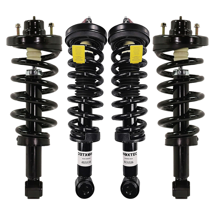 Shoxtec Full Set Complete Strut Assembly Replacement for 2007-2010 Ford Expedition w/O Load Leveling Suspension; 2007-2010 Lincoln Navigator w/O Load Leveling Suspension Repl No. 171138 271139