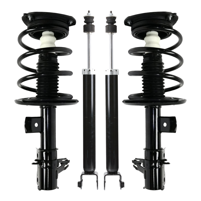 Shoxtec Full Set Complete Strut Assembly Replacement for 2007-2013 Nissan Altima 2.5L I4 Exc. Hybrid Models Repl No. 172393 172392 5637